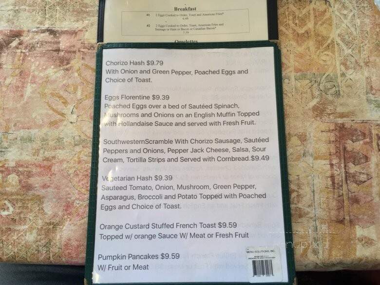Downtown Cafe - Rochester, MI menu_pic