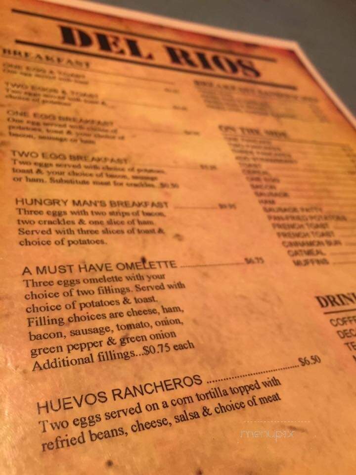 Del Rios - Winkler, MB menu_pic