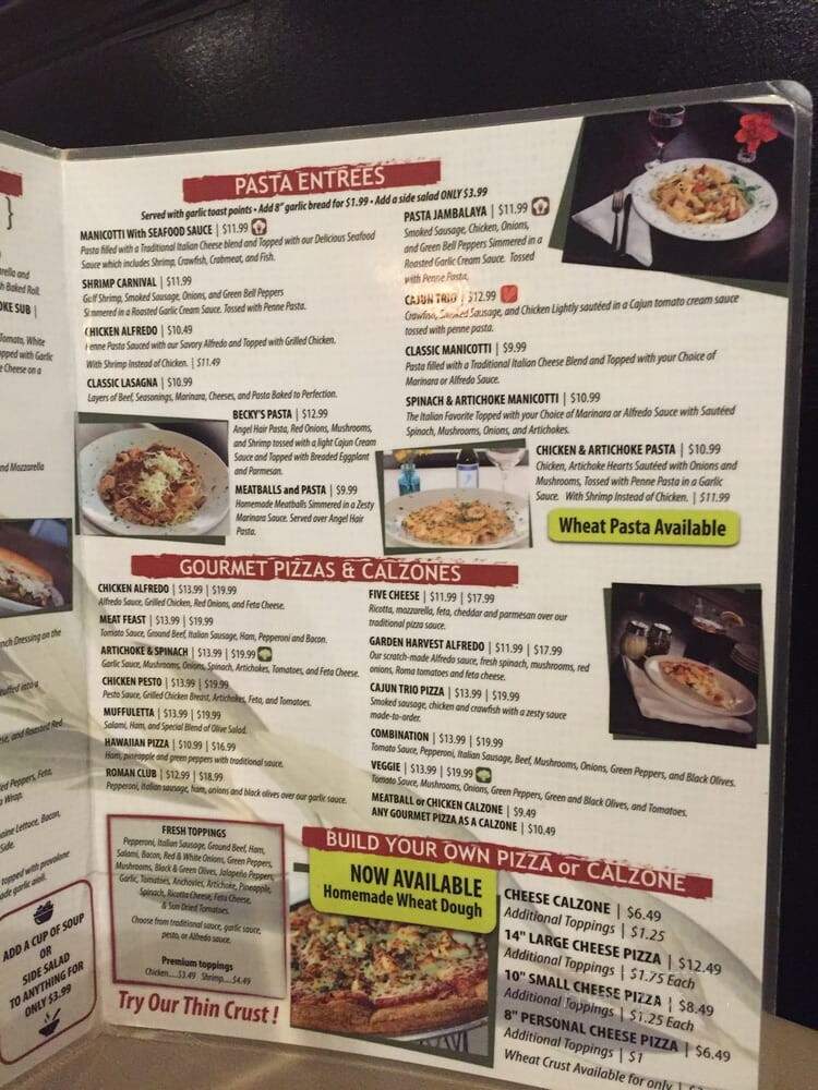 Olive Branch Cafe - Marrero, LA menu_pic