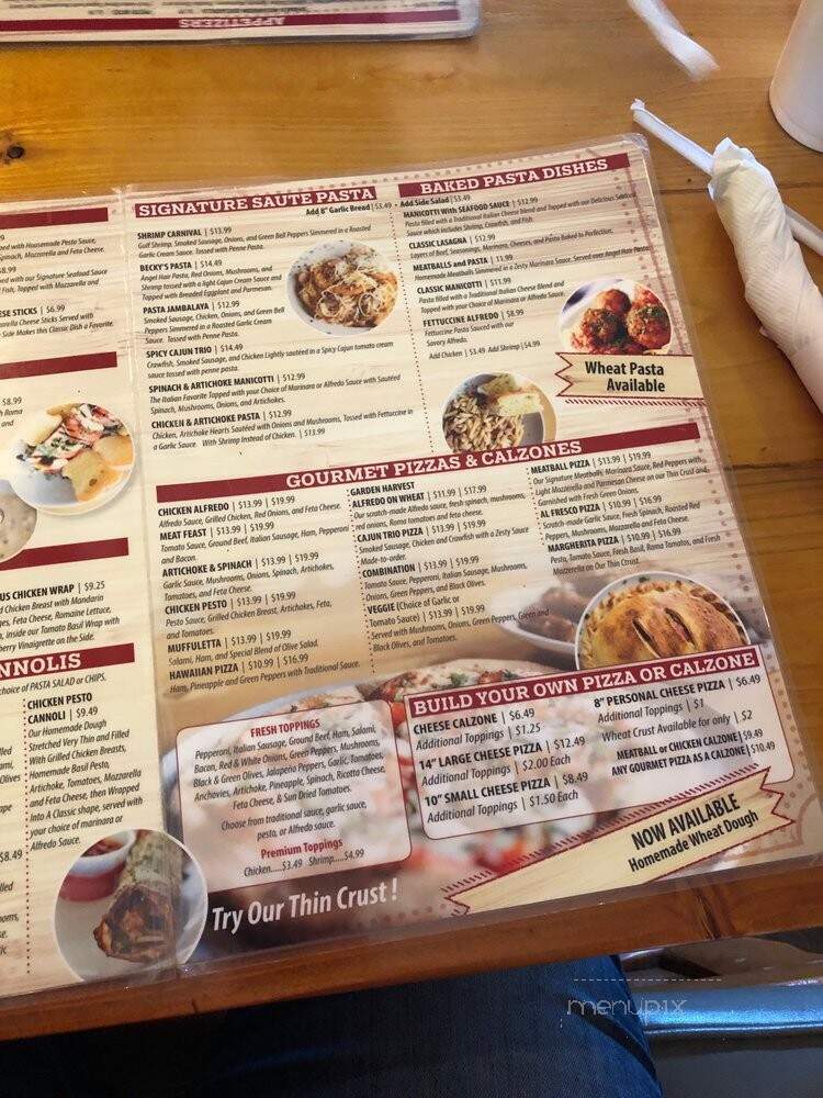 Olive Branch Cafe - Marrero, LA menu_pic