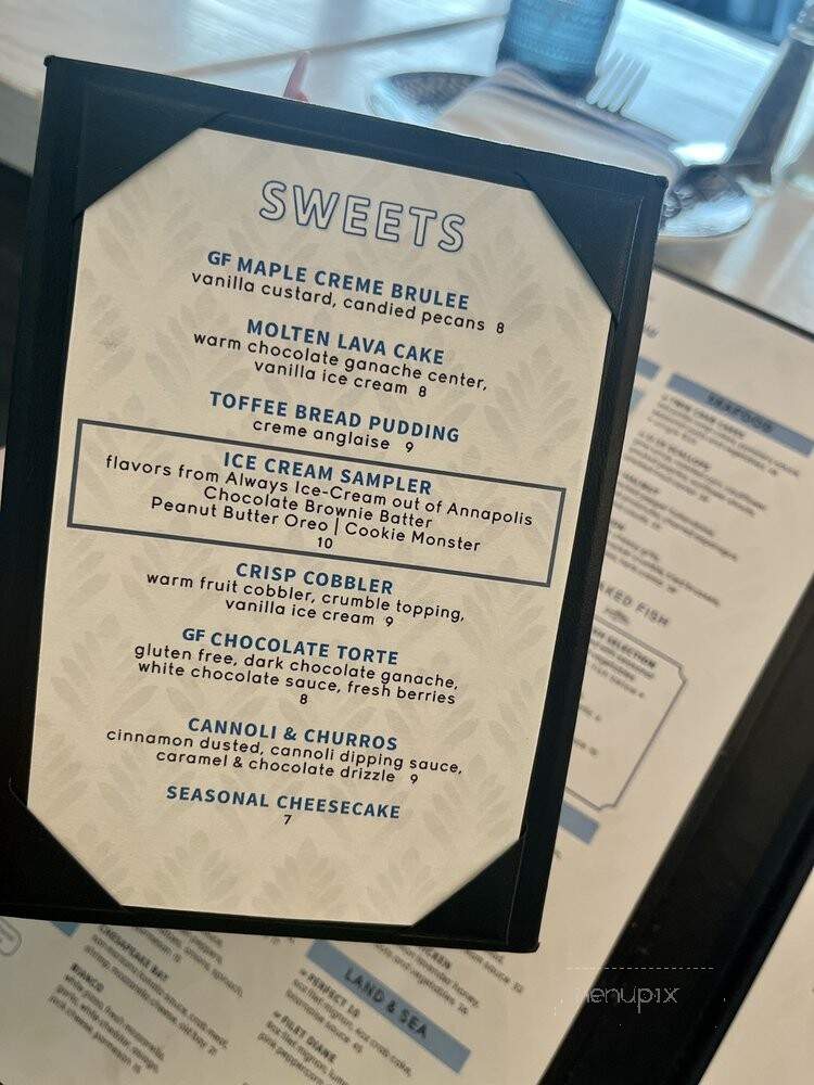 Chesapeake Inn Restaurant - Chesapeake City, MD menu_pic