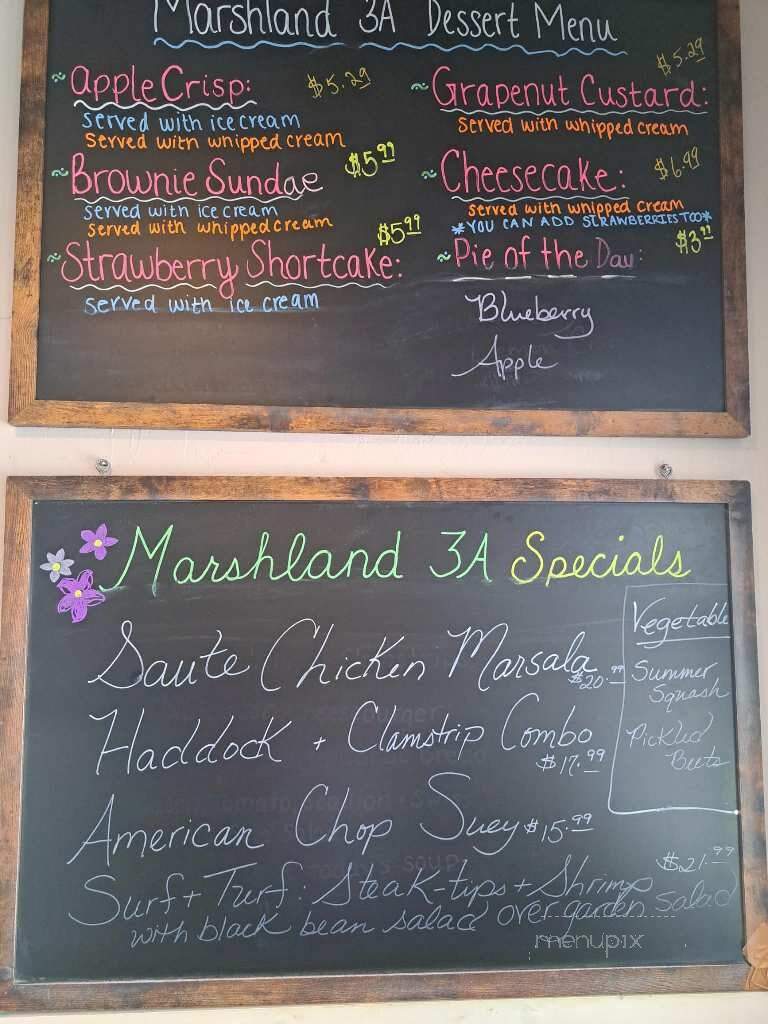 Marshland Restaurant - Sandwich, MA