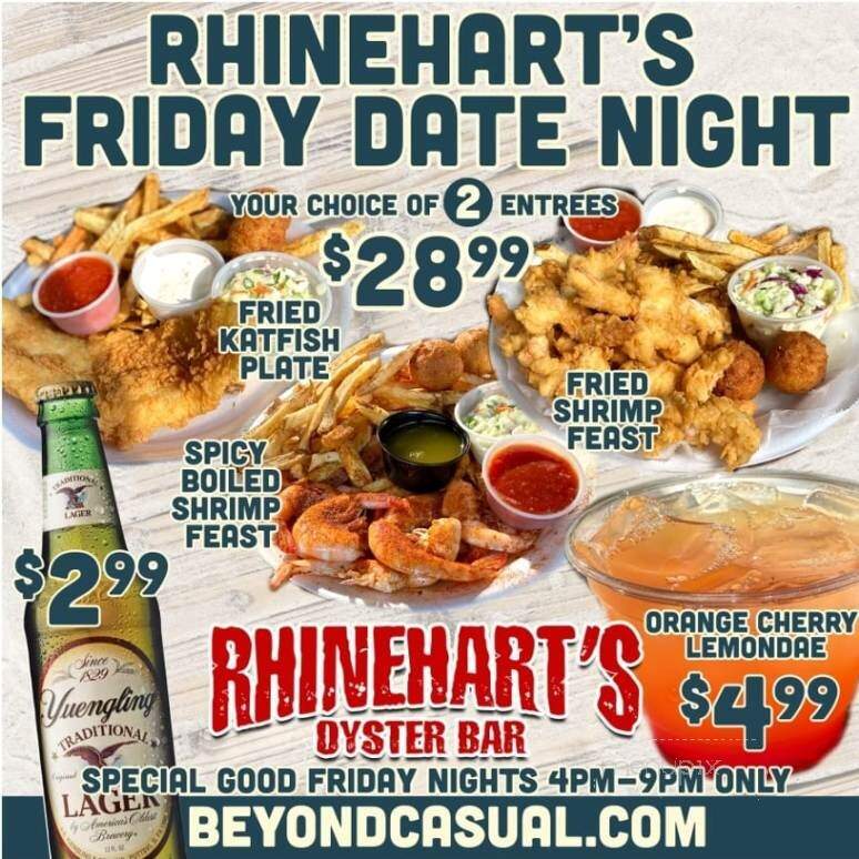 Rhinehart's Oyster Bar - Augusta, GA