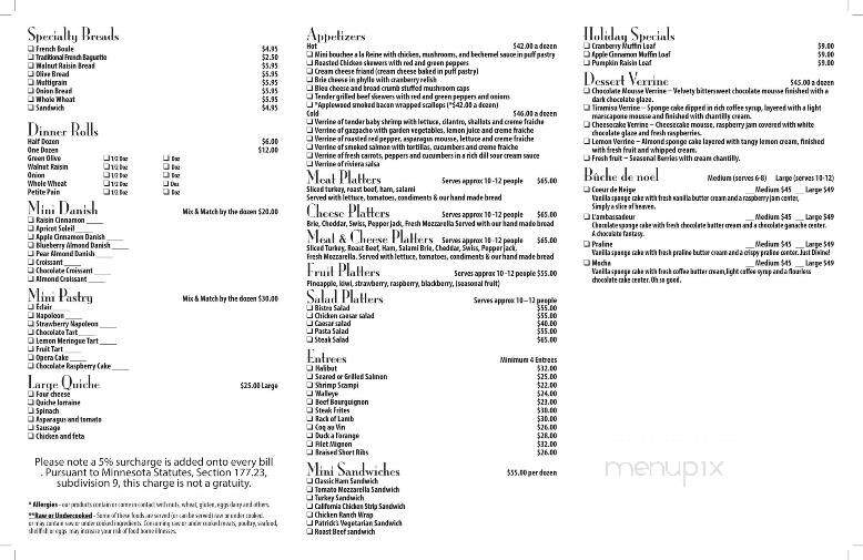 Patrick's Bakery & Cafe - Richfield, MN menu_pic