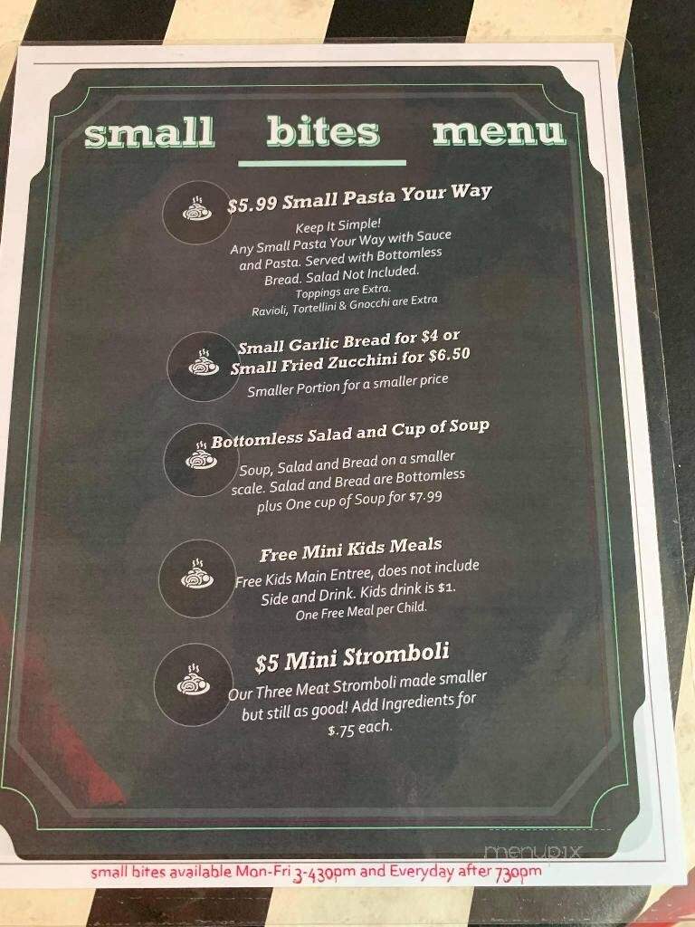 Italian Oven Restaurant - Johnstown, PA menu_pic