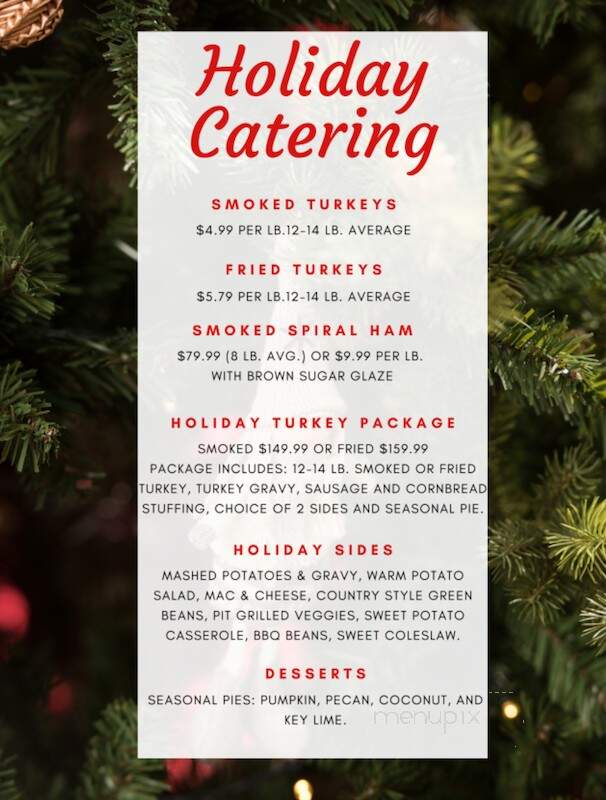 County Grill & Smokehouse - Yorktown, VA menu_pic