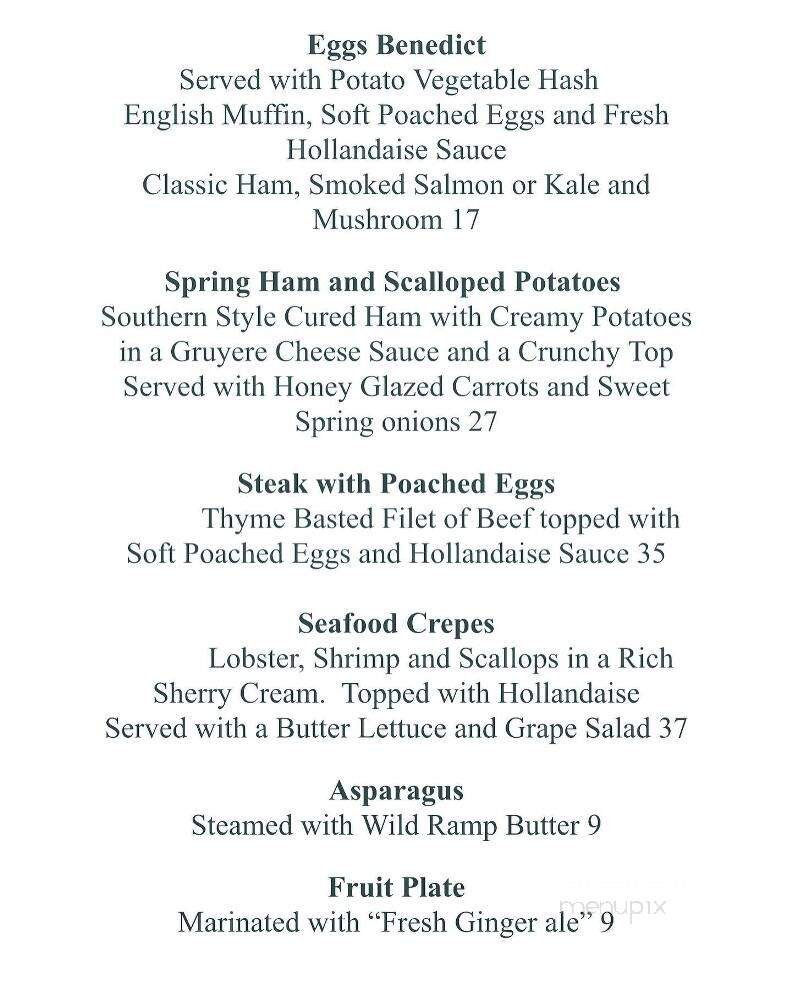 Patrona - Ukiah, CA menu_pic