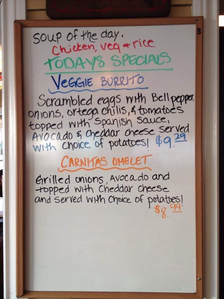 Charlie's Angels - Grass Valley, CA menu_pic