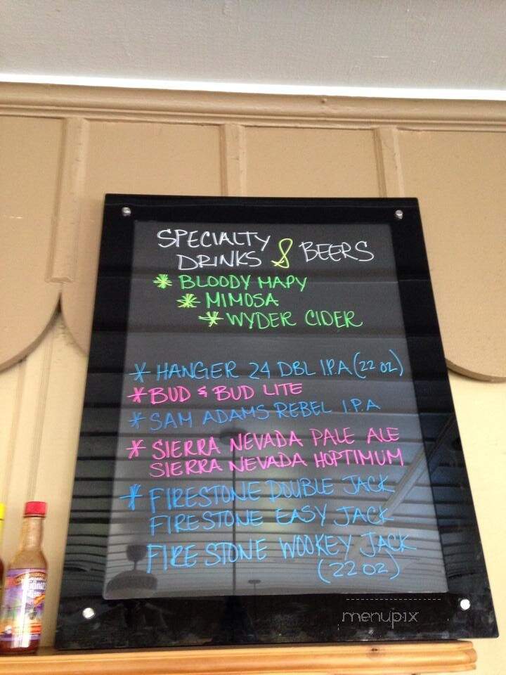 Charlie's Angels - Grass Valley, CA menu_pic