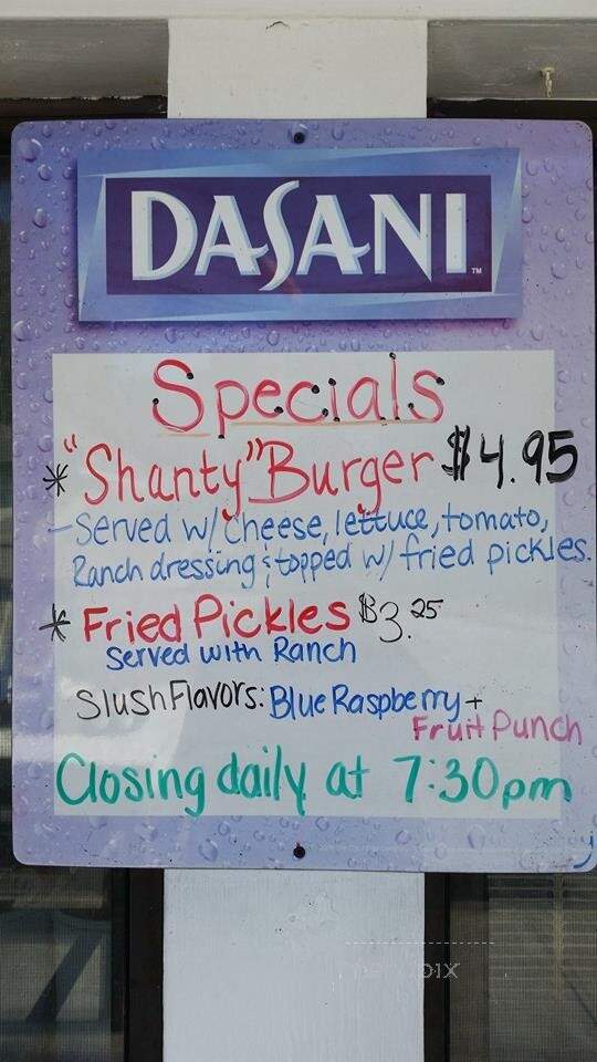 Fred's Shanty Restaurant - New London, CT menu_pic