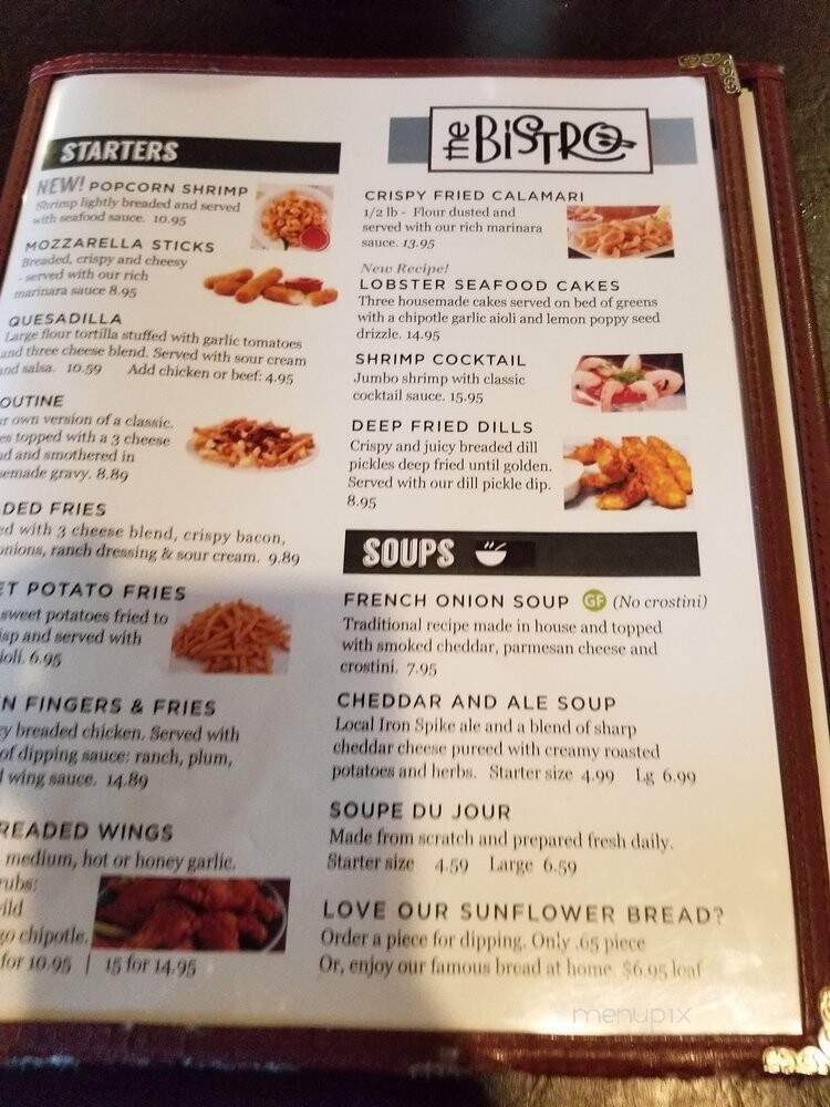 The Bistro - Saint Thomas, ON menu_pic