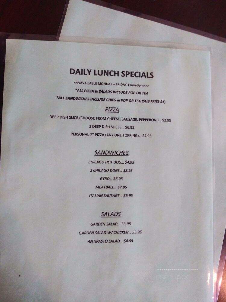 Windy City Pizza - Chesapeake, VA menu_pic