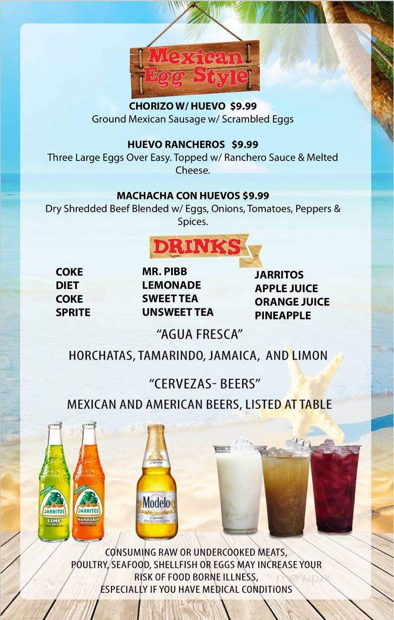 Brisas del Mar Lady Lake - Lady Lake, FL menu_pic