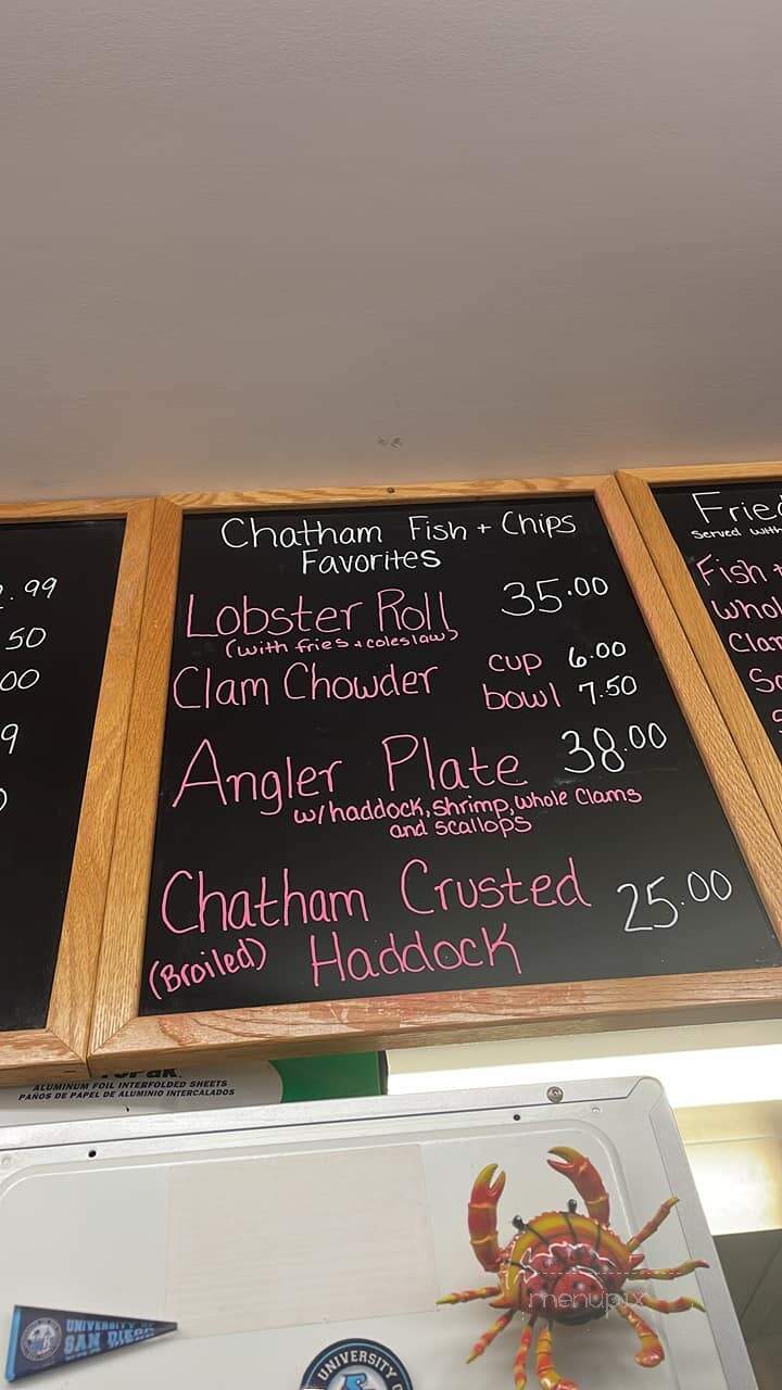 Chatham Fish & Chips - Chatham, MA menu_pic