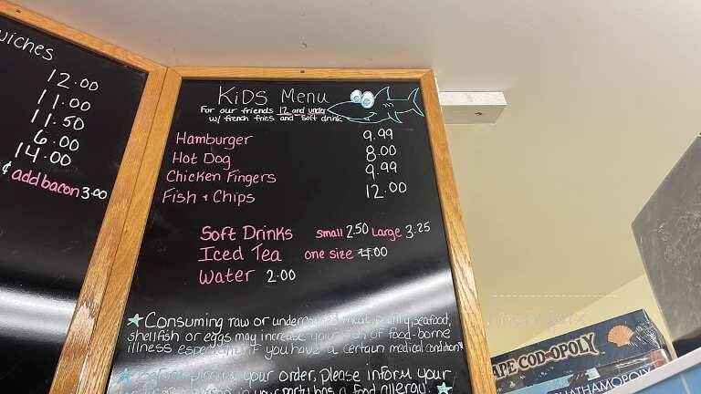 Chatham Fish & Chips - Chatham, MA menu_pic