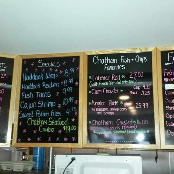 Chatham Fish & Chips - Chatham, MA menu_pic