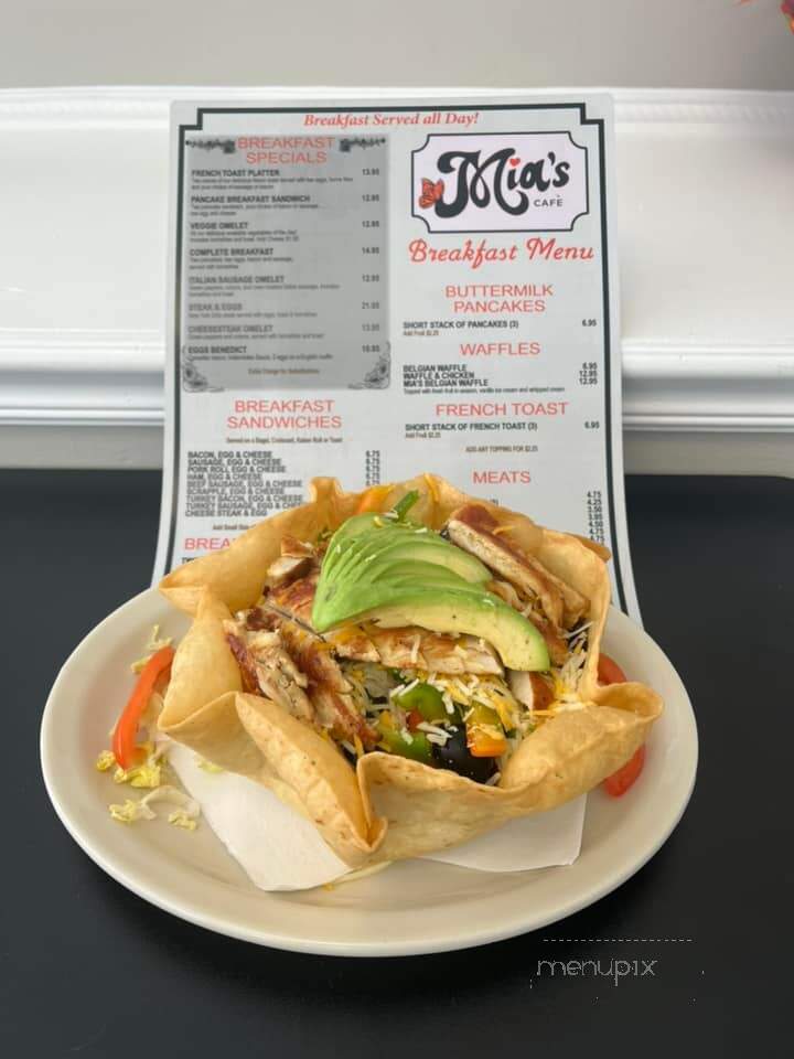 Mia's Cafe - Mays Landing, NJ menu_pic
