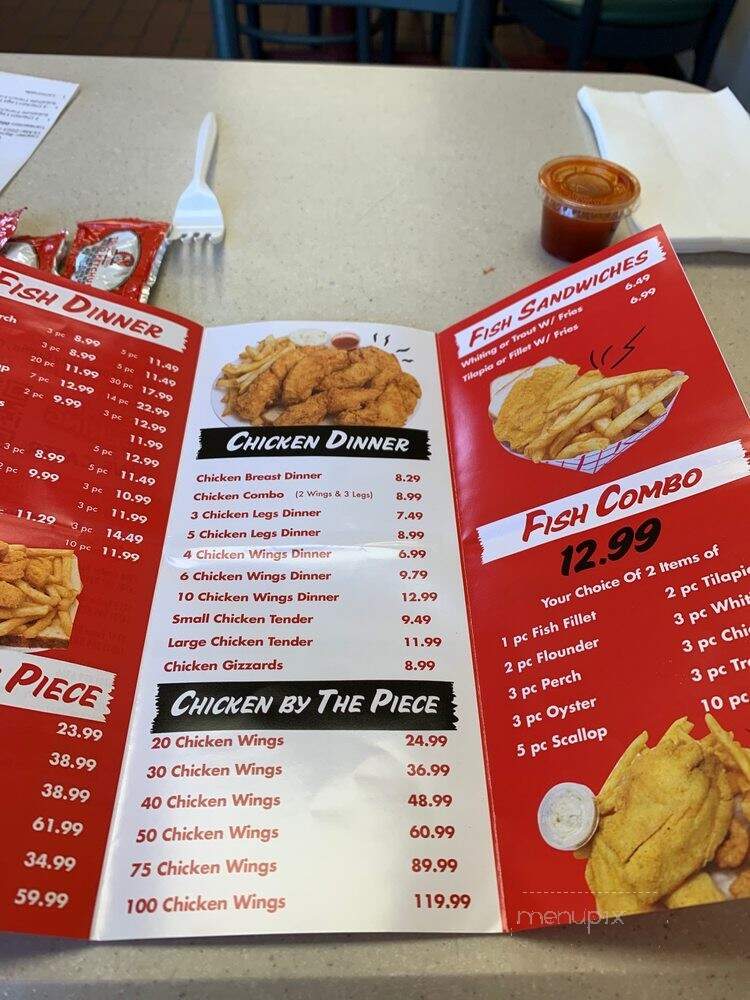 JJ Fish & Chicken - Griffin, GA menu_pic