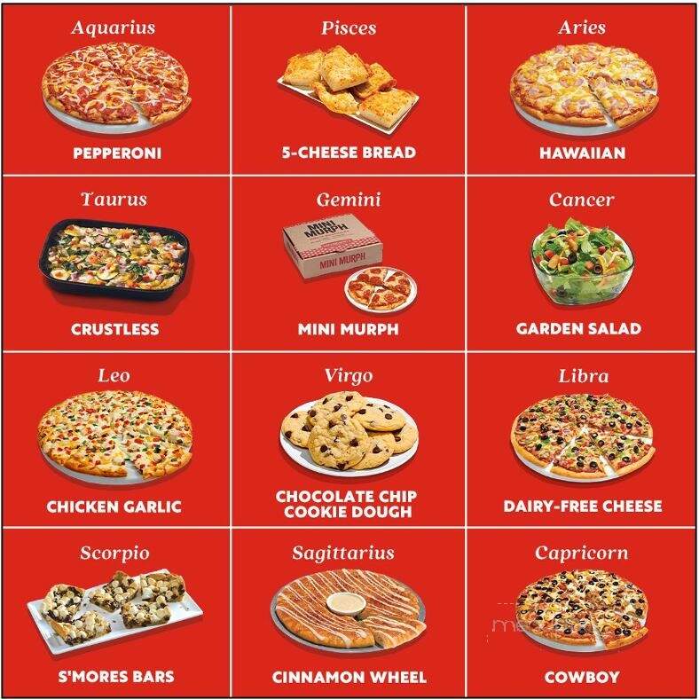 Papa Murphys Pizza Take N Bake - Davenport, IA menu_pic
