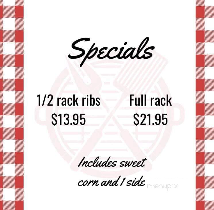 Bennie's off the Water - Birdseye, IN menu_pic