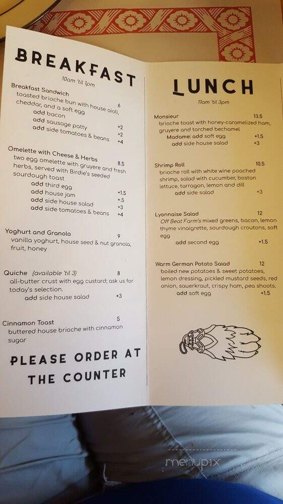 Cafe Goodluck - Dartmouth, NS menu_pic