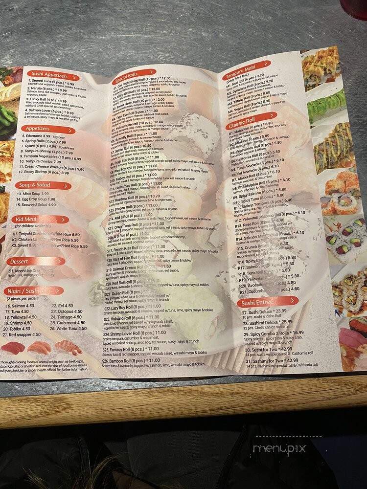 Red 8 Asian Cuisine & Sushi Bar - Rexburg, ID menu_pic