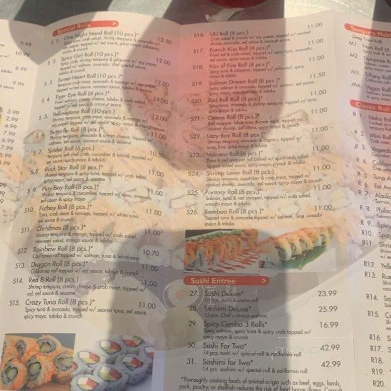 Red 8 Asian Cuisine & Sushi Bar - Rexburg, ID menu_pic