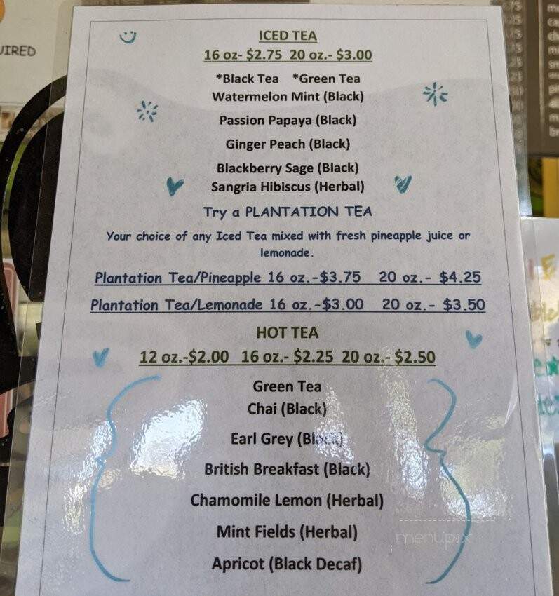 Green World Farms - Wahiawa, HI menu_pic