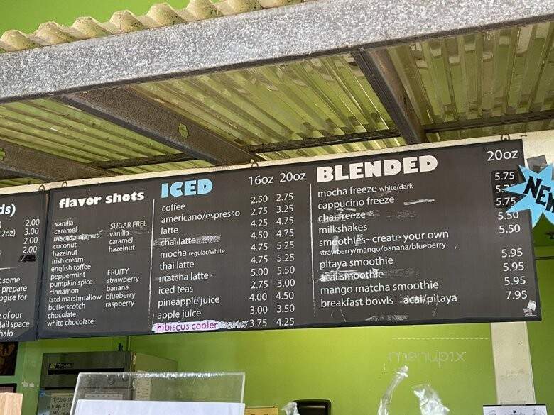 Green World Farms - Wahiawa, HI menu_pic