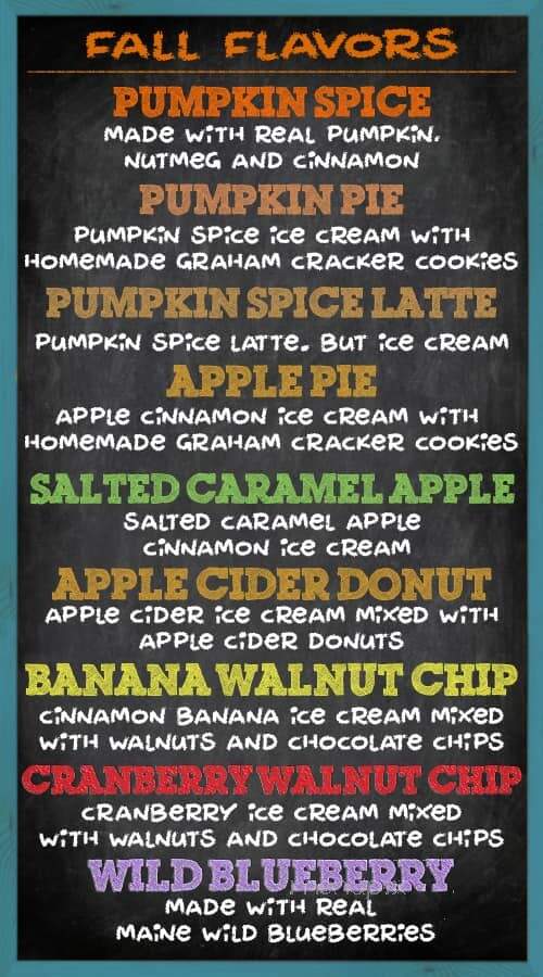 Holy Cow Ice Cream Cafe - Salem, MA menu_pic