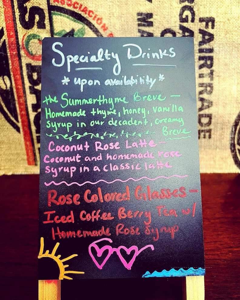 Greg's Rockin' Goat Coffee - Kingston, OK menu_pic