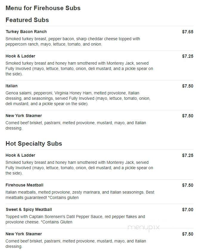 Lincoln's Landing - Swampscott, MA menu_pic