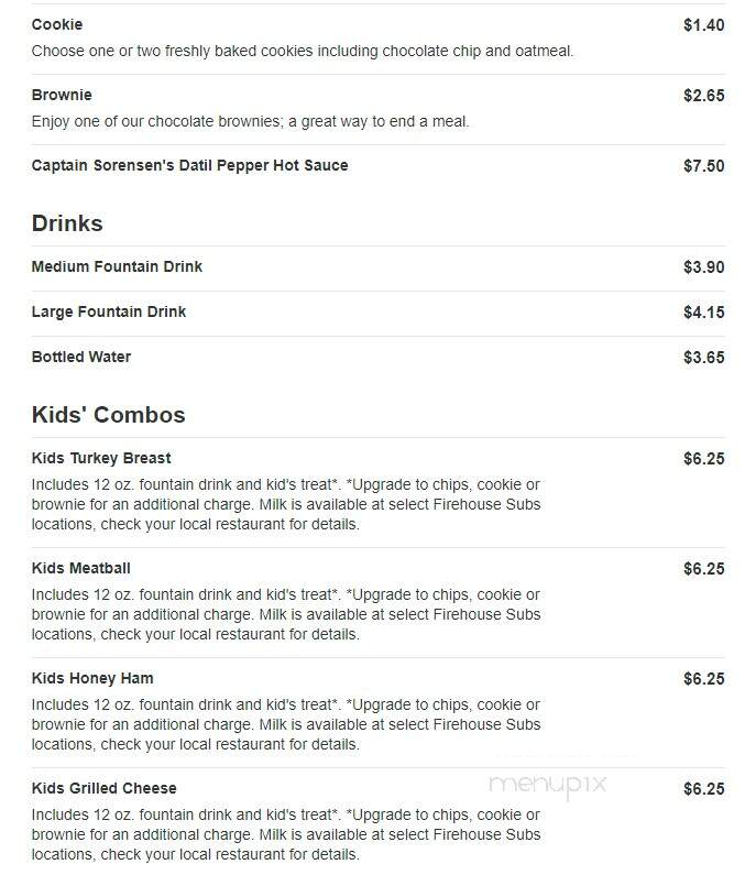 Lincoln's Landing - Swampscott, MA menu_pic