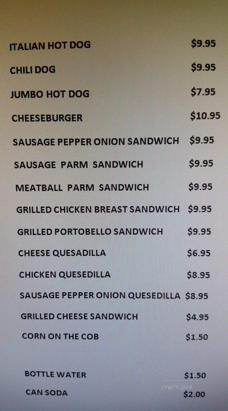 Jefferson House - Lake Hopatcong, NJ menu_pic