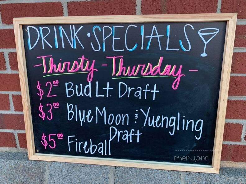Tavern 74 - Monroe, NC menu_pic