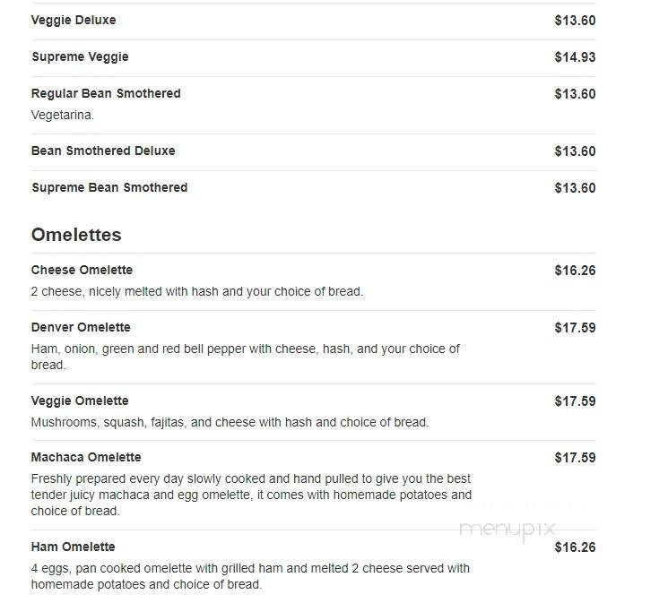 Puerto Nayarit Restaurant - Denver, CO menu_pic