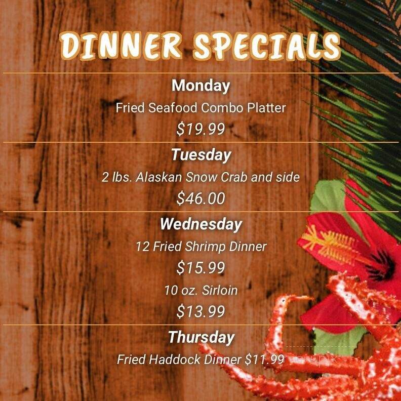 Charlie Horse Restaurant - Ormond Beach, FL menu_pic