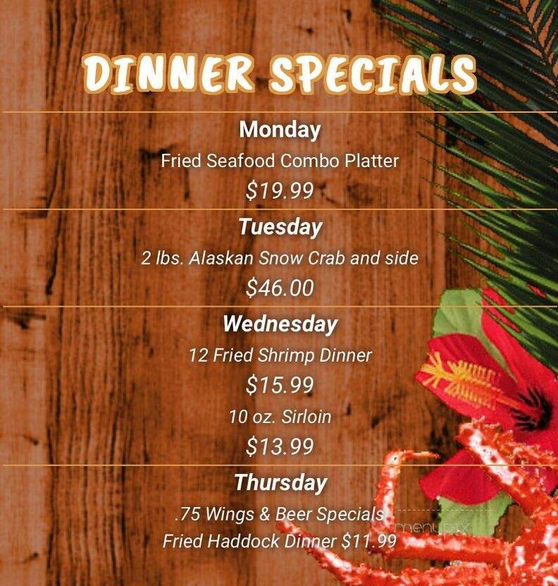 Charlie Horse Restaurant - Ormond Beach, FL menu_pic