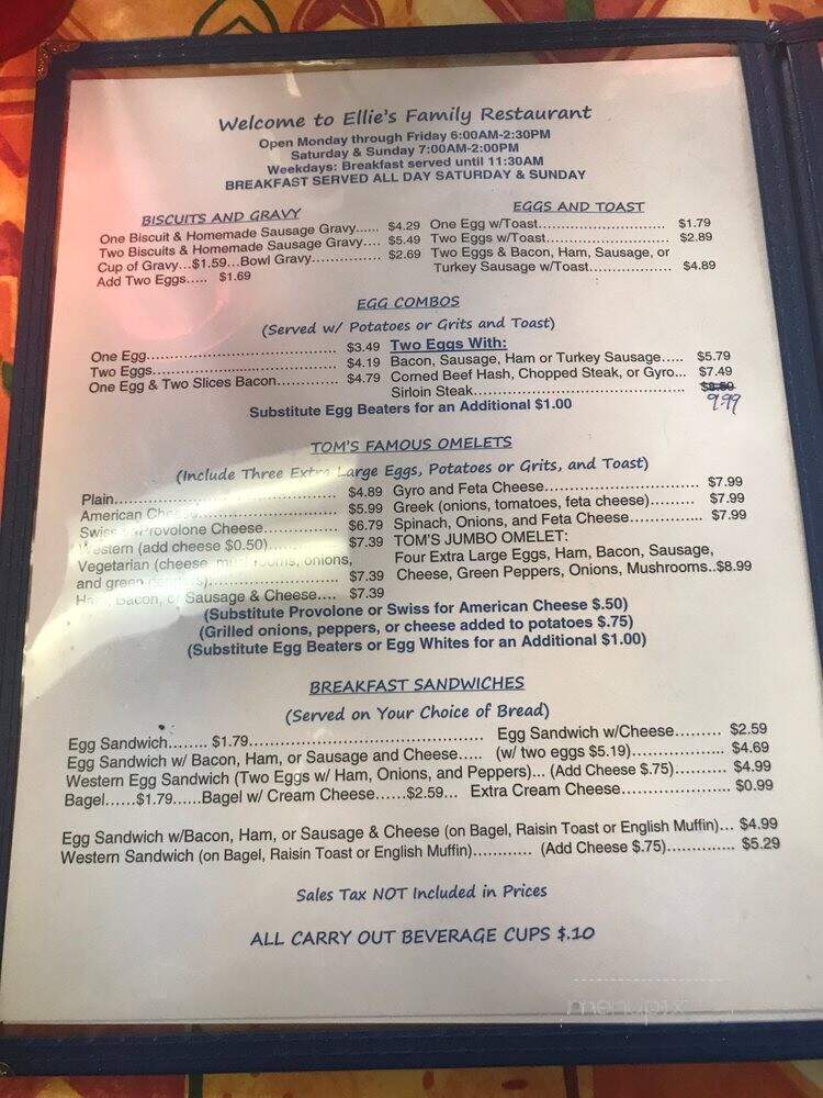 Ellie's Breakfast & Lunch - Tampa, FL