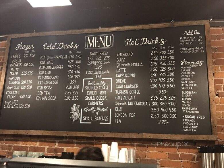 Soul Full Cup Coffeehouse - Corning, NY menu_pic