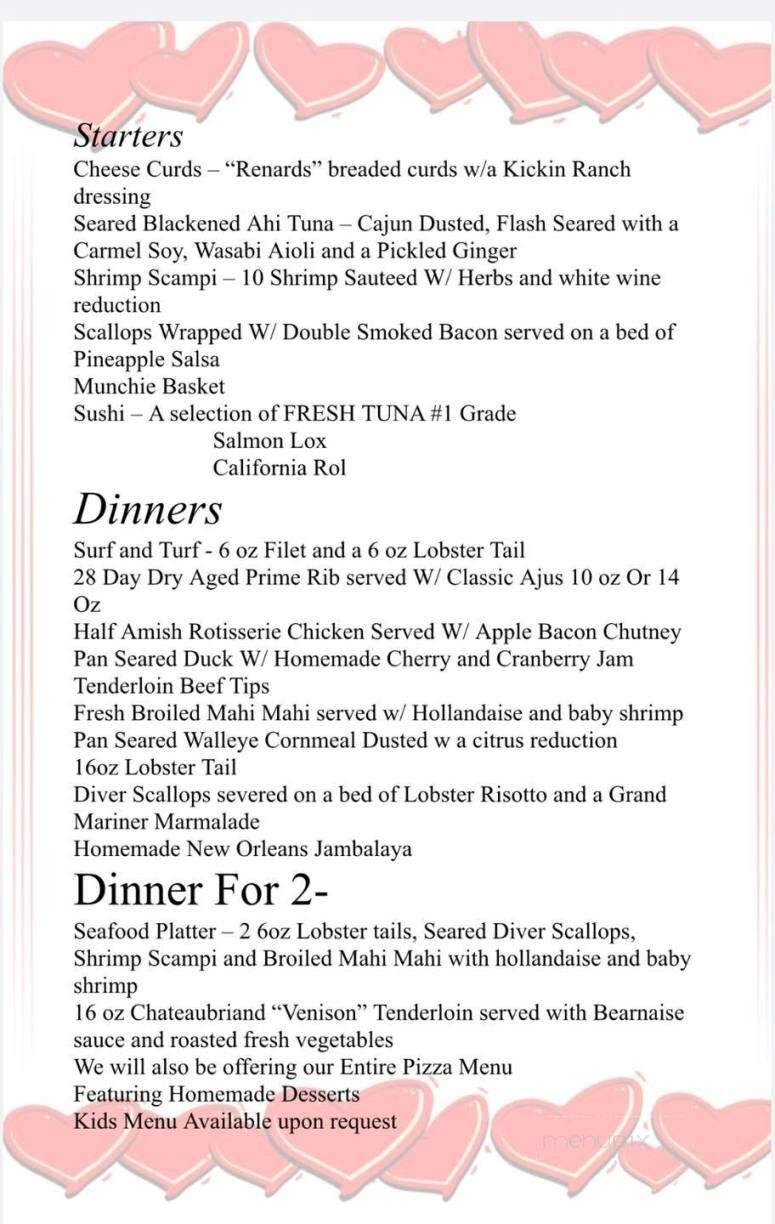 Leathem Smith Lodge & Marina - Sturgeon Bay, WI menu_pic