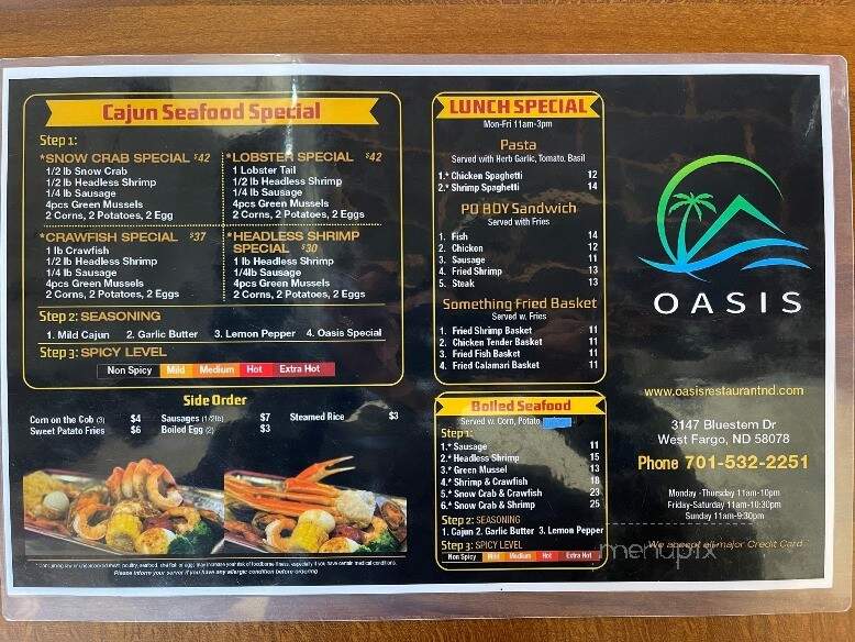 Oasis Restaurant & Bar - West Fargo, ND