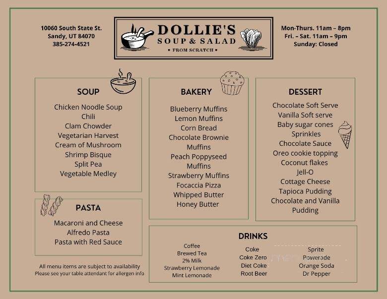 Dollie's Soup and Salad - Sandy, UT