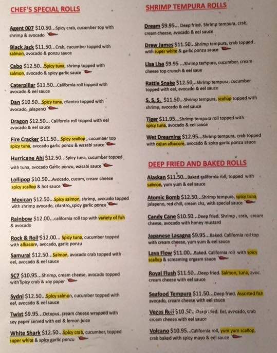 Sage Sushi Lounge - Ruskin, FL menu_pic