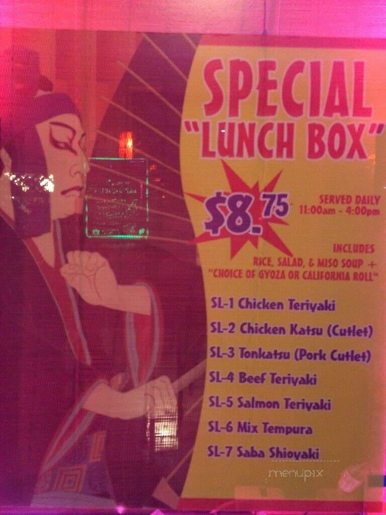 Sage Sushi Lounge - Ruskin, FL menu_pic
