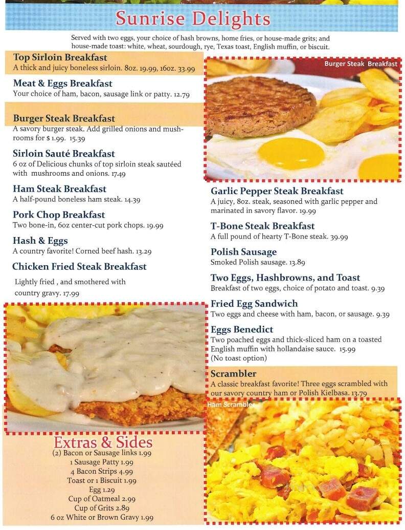 Boise Stage Stop - Boise, ID menu_pic