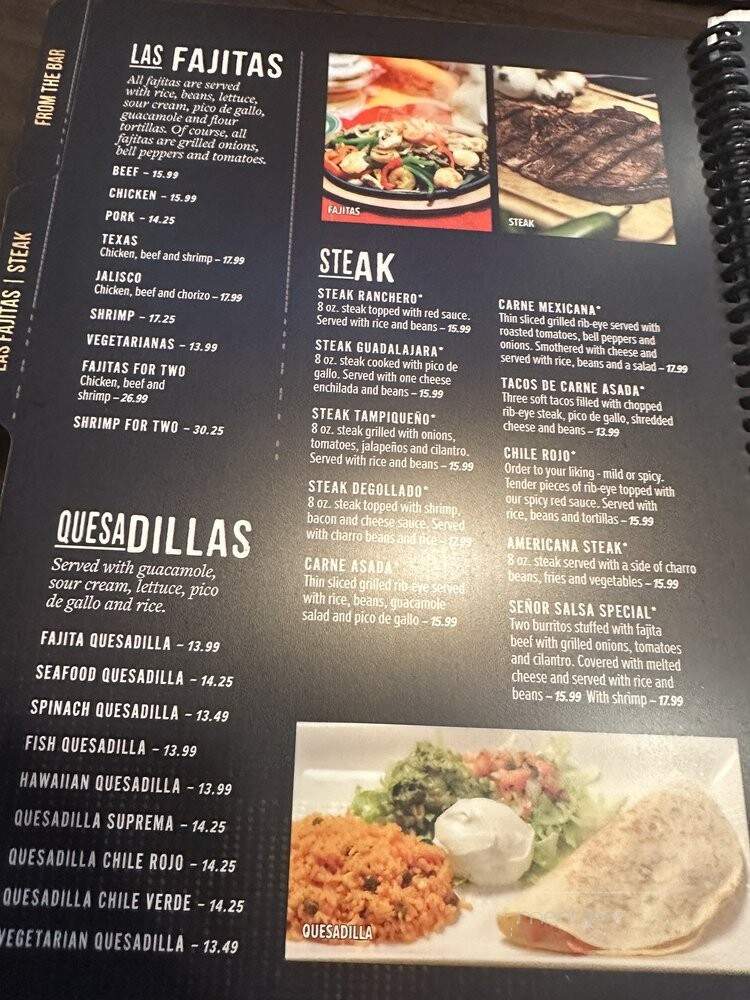 Senor Salsa - Skiatook, OK menu_pic