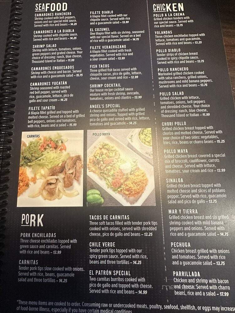 Senor Salsa - Skiatook, OK menu_pic