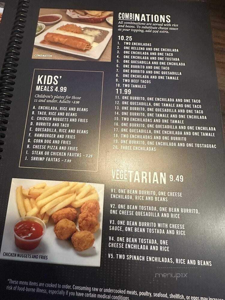Senor Salsa - Skiatook, OK menu_pic