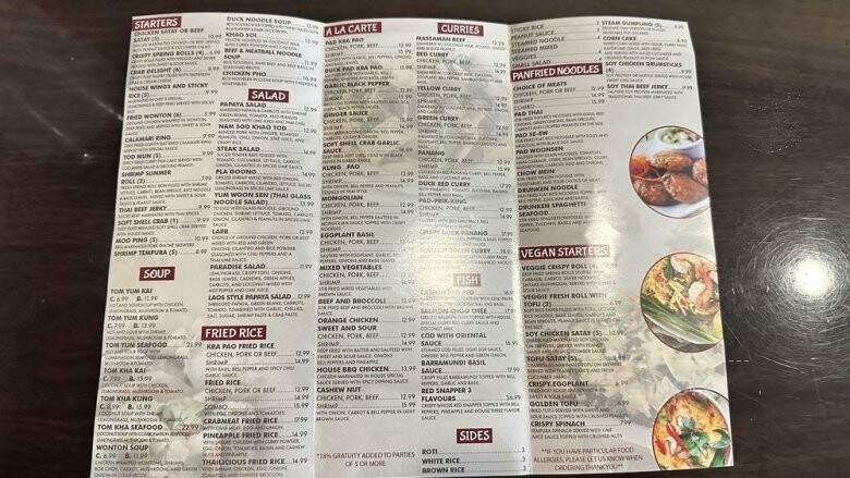 Thailicious Authentic Thai & Vegan - Henderson, NV menu_pic